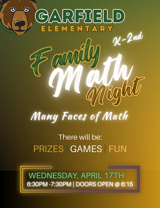 Garfield Family Night