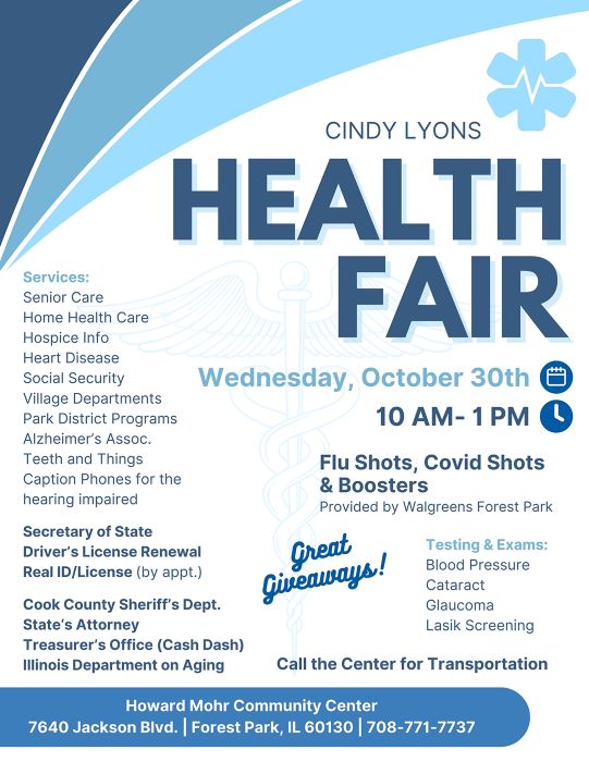 Cindy Lyons Health Fair