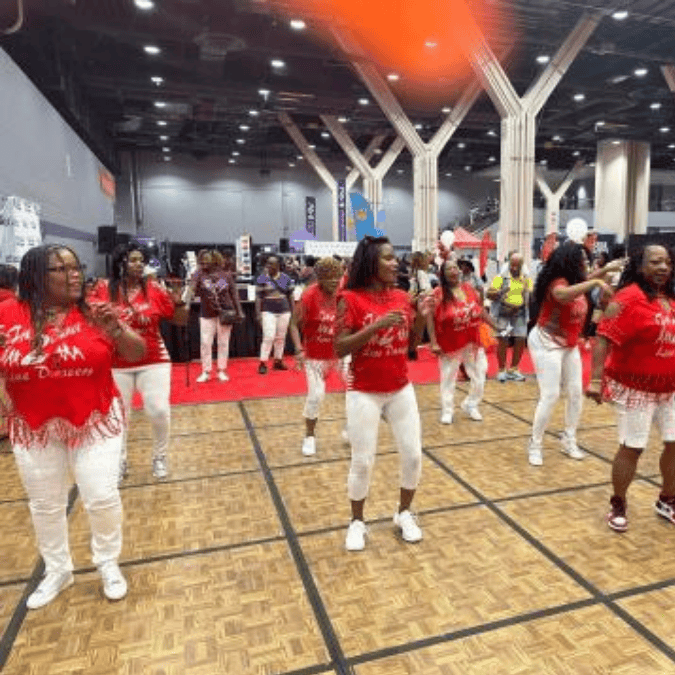 Family Line Dance Class with Frieda Carter Smith