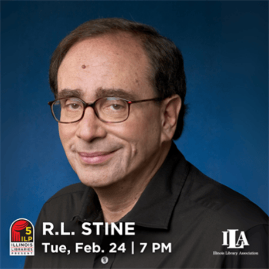 Illinois Libraries' Present: Still Afraid of the Dark: An Evening with R.L. Stine