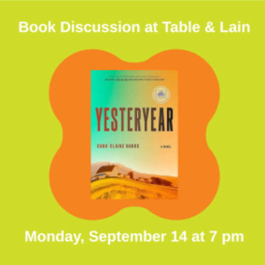 Yesteryear Book Discussion at Table & Lain